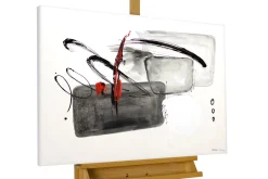 Handgemaltes Gemälde 'Überspringender Funke' 100x75cm | inkl. Echtheitszertifikat