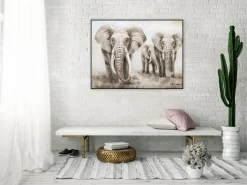 Handgemaltes Gemälde 'Big Family' 100x75cm | inkl. Echtheitszertifikat