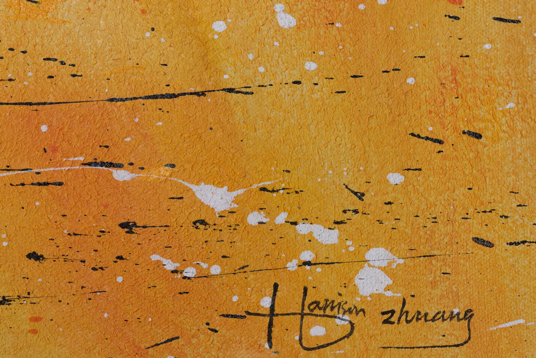 Handgemaltes Gemälde 'Blending of Worlds' 100x75cm | inkl. Echtheitszertifikat