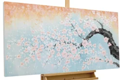 Handgemaltes Gemälde 'Blühender Anfang' 120x60cm | inkl. Echtheitszertifikat