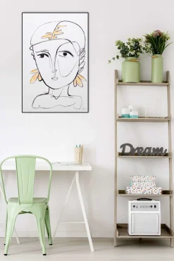 Handgemaltes Gemälde 'Blick ins Innere' 60x90cm | inkl. Echtheitszertifikat