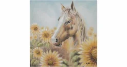 Handgemaltes Gemälde 'Blooming Freedom' 80x80cm | inkl. Echtheitszertifikat