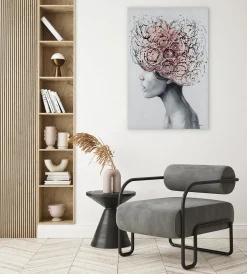 Handgemaltes Gemälde 'Blossom of Thought' 60x90cm | inkl. Echtheitszertifikat