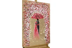 Handgemaltes Gemälde 'Blossoming of the Senses' 60x90cm | inkl. Echtheitszertifikat