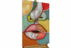 Handgemaltes Gemälde 'Blow me a Kiss' 60x90cm | inkl. Echtheitszertifikat