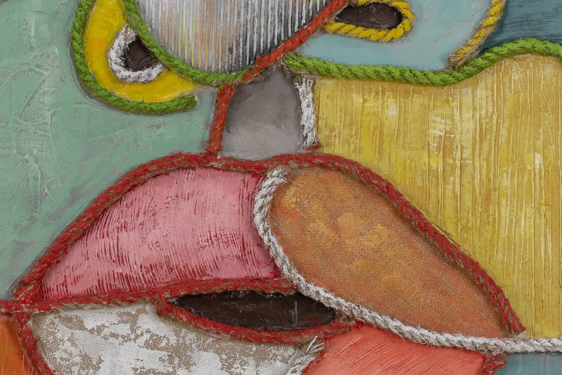 Handgemaltes Gemälde 'Blow me a Kiss' 60x90cm | inkl. Echtheitszertifikat