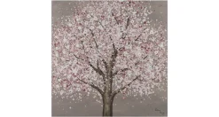 Handgemaltes Gemälde 'Blüten des Mondes' 80x80cm | inkl. Echtheitszertifikat