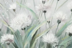 Handgemaltes Gemälde 'Blütenschimmer' 60x60cm | inkl. Echtheitszertifikat