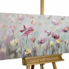 Handgemaltes Gemälde 'Blütentraum' 150x50cm | inkl. Echtheitszertifikat