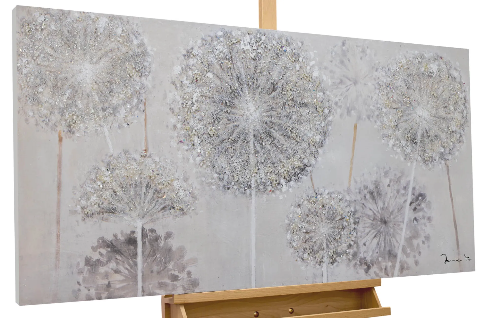 Handgemaltes Gemälde 'Boten des Sommers' 120x60cm | inkl. Echtheitszertifikat