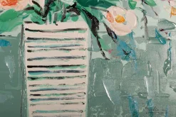 Handgemaltes Gemälde 'Bouquet der Freude' 60x60cm | inkl. Echtheitszertifikat