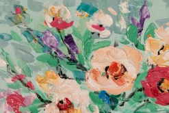 Handgemaltes Gemälde 'Bouquet der Freude' 60x60cm | inkl. Echtheitszertifikat