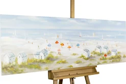 Handgemaltes Gemälde 'Brise der Nordseeluft' 150x50cm | inkl. Echtheitszertifikat