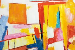 Handgemaltes Gemälde 'Bunte Illusion' 120x80cm | inkl. Echtheitszertifikat