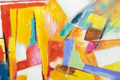 Handgemaltes Gemälde 'Bunte Illusion' 120x80cm | inkl. Echtheitszertifikat