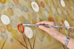 Handgemaltes Gemälde 'Buntes Herbstlaub' 150x50cm | inkl. Echtheitszertifikat