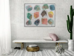 Handgemaltes Gemälde 'Buntes Zusammenspiel' 100x75cm | inkl. Echtheitszertifikat