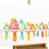 Handgemaltes Gemälde 'Bunte Truppe' 120x60cm | inkl. Echtheitszertifikat