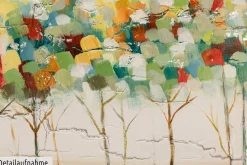 Handgemaltes Gemälde 'Bushy Reflection' 80x60cm | inkl. Echtheitszertifikat