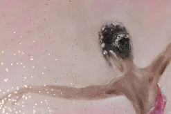 Handgemaltes Gemälde 'Butterfly Ballerina' 80x80cm | inkl. Echtheitszertifikat