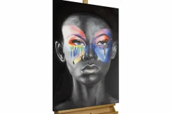 Handgemaltes Gemälde 'Butterfly Transformation' 60x90cm | inkl. Echtheitszertifikat