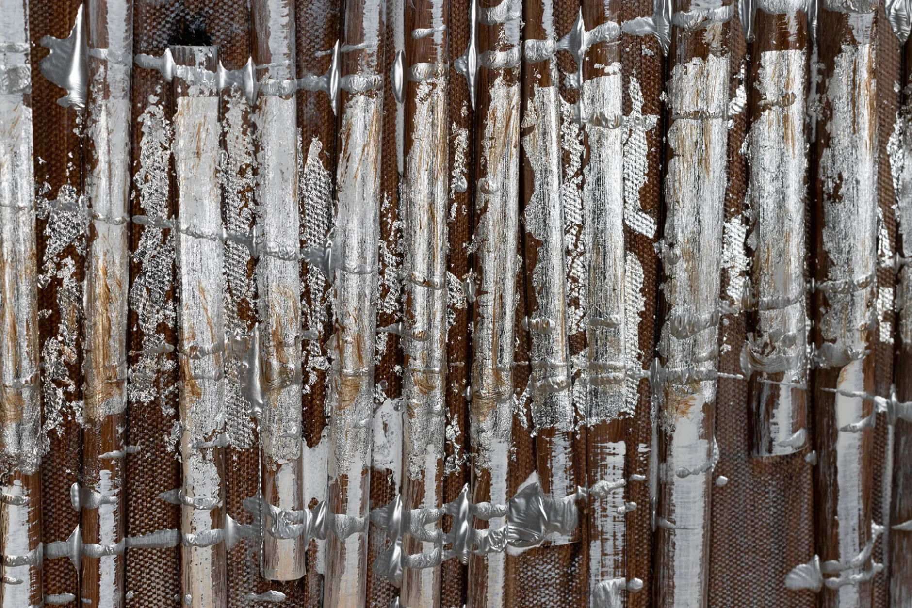 Handgemaltes Gemälde 'City Outline' 120x60cm | inkl. Echtheitszertifikat