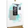 Handgemaltes Gemälde 'Cloudy Interaction' 60x80cm | inkl. Echtheitszertifikat