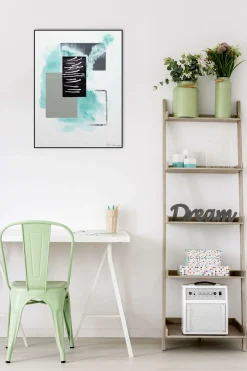 Handgemaltes Gemälde 'Cloudy Interaction' 60x80cm | inkl. Echtheitszertifikat