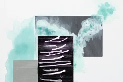 Handgemaltes Gemälde 'Cloudy Interaction' 60x80cm | inkl. Echtheitszertifikat