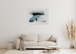Handgemaltes Gemälde 'Cold Touch' 100x75cm | inkl. Echtheitszertifikat