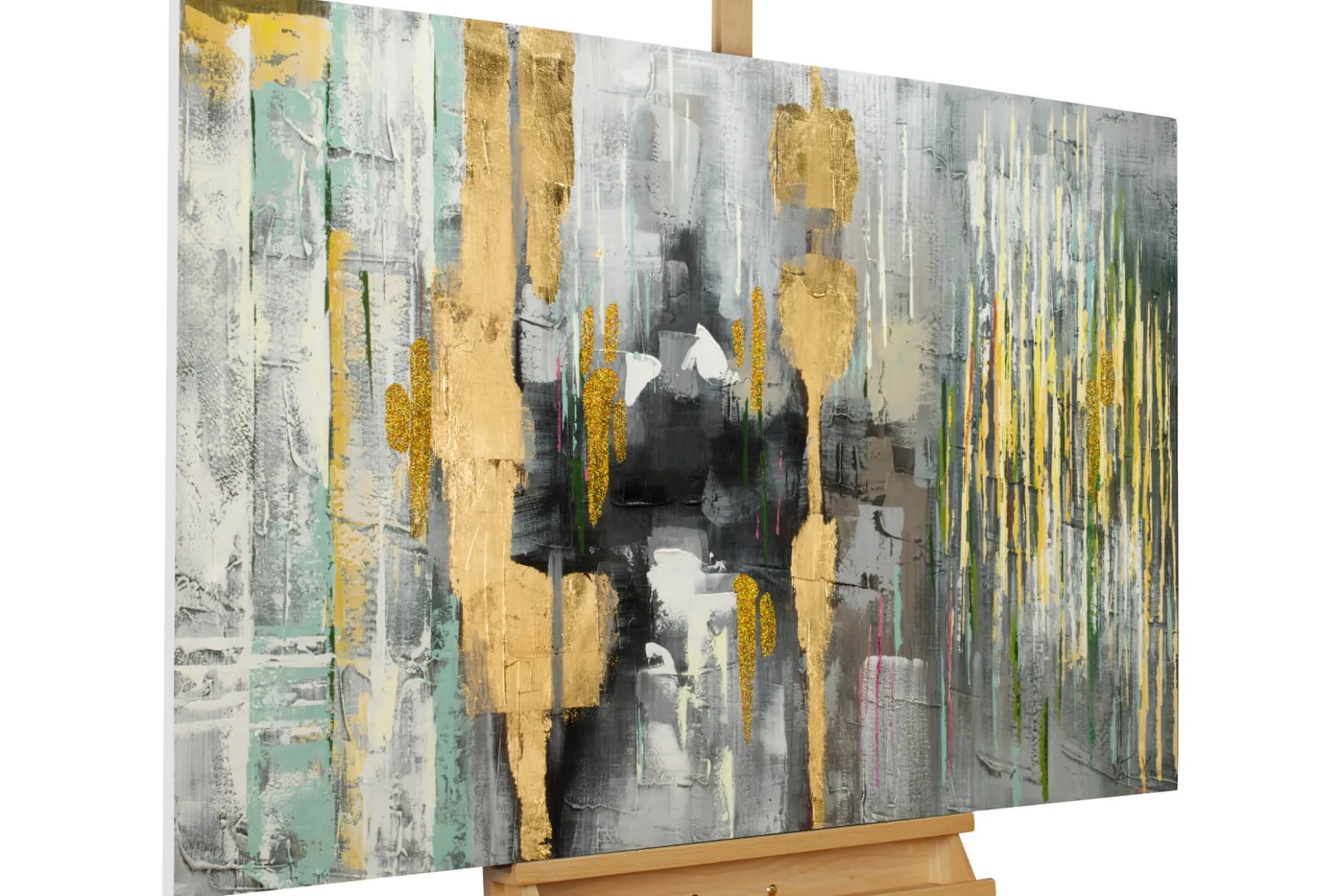 Handgemaltes Gemälde 'Coloured Obscurity' 120x80cm | inkl. Echtheitszertifikat