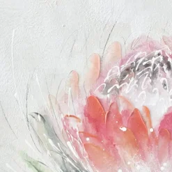 Handgemaltes Gemälde 'Colourful Blossoming ' 60x60cm | inkl. Echtheitszertifikat