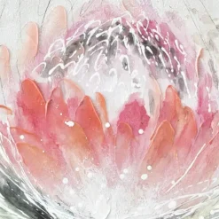 Handgemaltes Gemälde 'Colourful Blossoming ' 60x60cm | inkl. Echtheitszertifikat