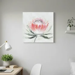 Handgemaltes Gemälde 'Colourful Blossoming ' 60x60cm | inkl. Echtheitszertifikat