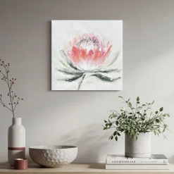 Handgemaltes Gemälde 'Colourful Blossoming ' 60x60cm | inkl. Echtheitszertifikat