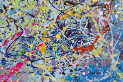 Handgemaltes Gemälde 'Colourful Ideas' 100x75cm | inkl. Echtheitszertifikat