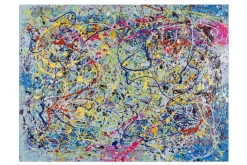 Handgemaltes Gemälde 'Colourful Ideas' 100x75cm | inkl. Echtheitszertifikat