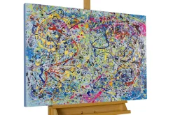 Handgemaltes Gemälde 'Colourful Ideas' 100x75cm | inkl. Echtheitszertifikat