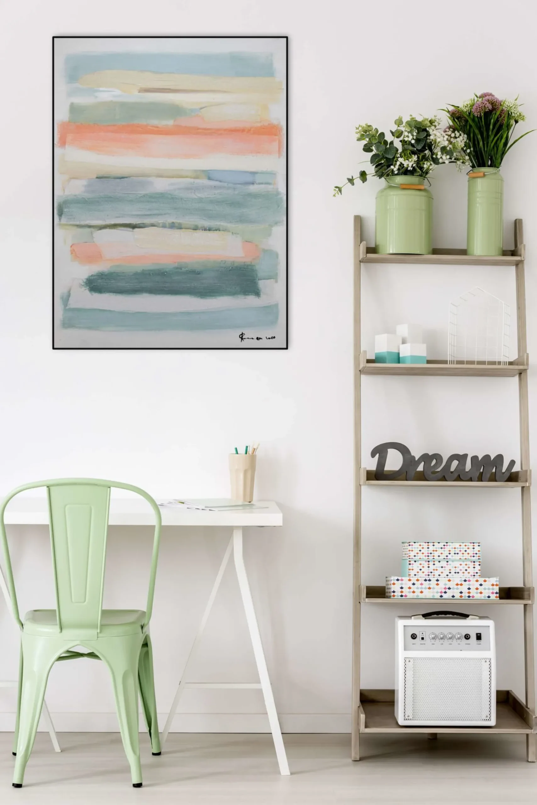 Handgemaltes Gemälde 'Colours of Sunrise' 75x100cm | inkl. Echtheitszertifikat