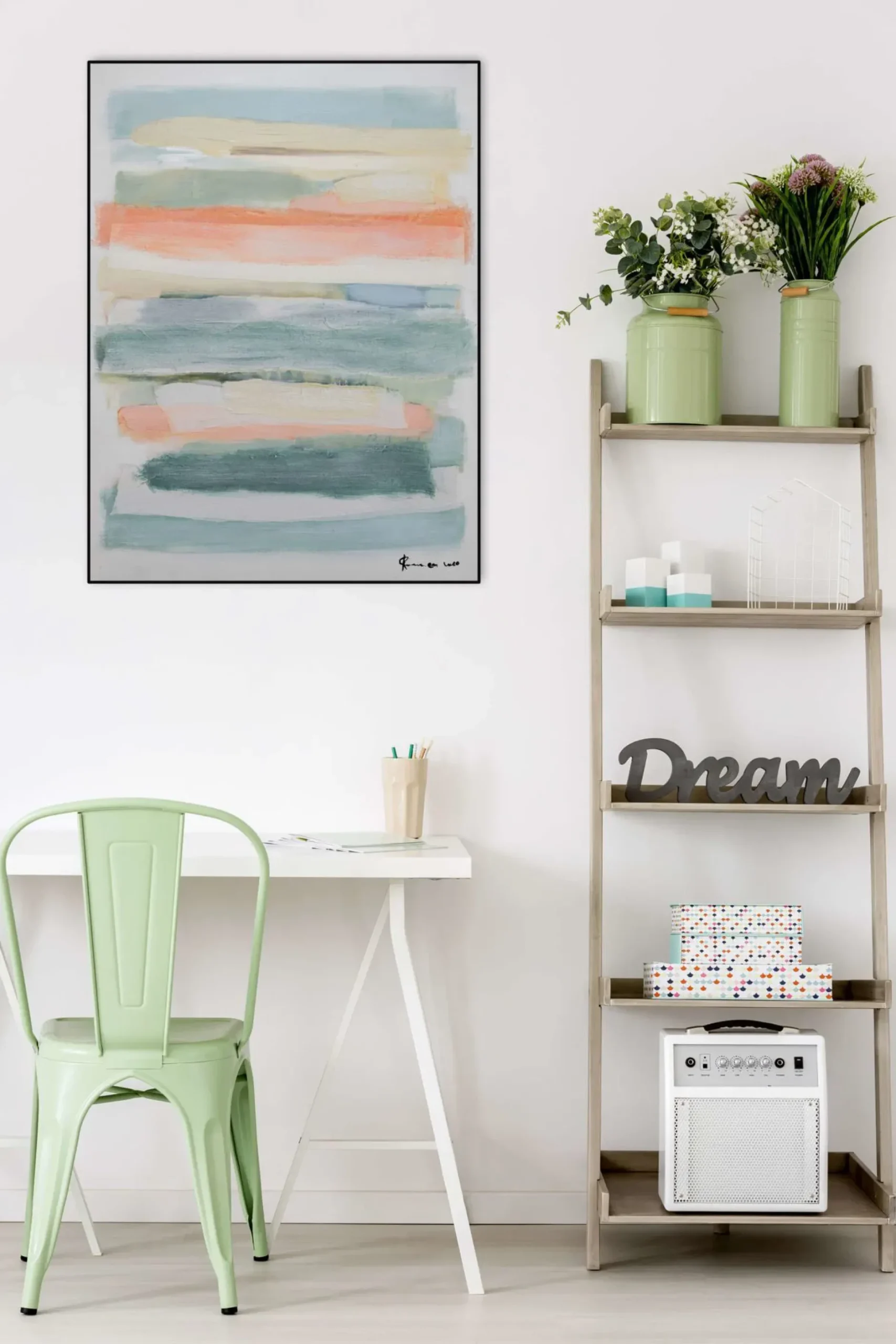 Handgemaltes Gemälde 'Colours of Sunrise' 75x100cm | inkl. Echtheitszertifikat