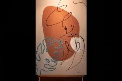 Handgemaltes Gemälde 'Contemplation' 60x90cm | inkl. Echtheitszertifikat