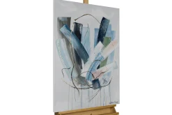 Handgemaltes Gemälde 'Crystal World' 60x90cm | inkl. Echtheitszertifikat