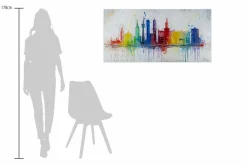 Handgemaltes Gemälde 'Dahoam in Bayern' 120x60cm | inkl. Echtheitszertifikat