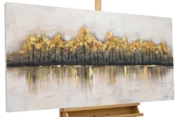 Handgemaltes Gemälde 'Das Ende des Flusses' 120x60cm | inkl. Echtheitszertifikat