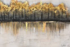 Handgemaltes Gemälde 'Das Ende des Flusses' 120x60cm | inkl. Echtheitszertifikat