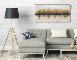 Handgemaltes Gemälde 'Das Ende des Flusses' 120x60cm | inkl. Echtheitszertifikat