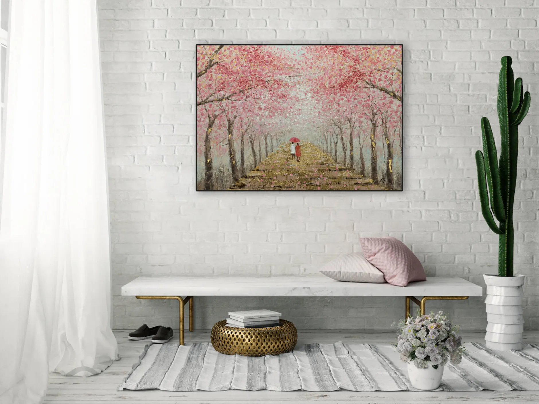 Handgemaltes Gemälde 'Das schönste Gefühl' 100x70cm | inkl. Echtheitszertifikat