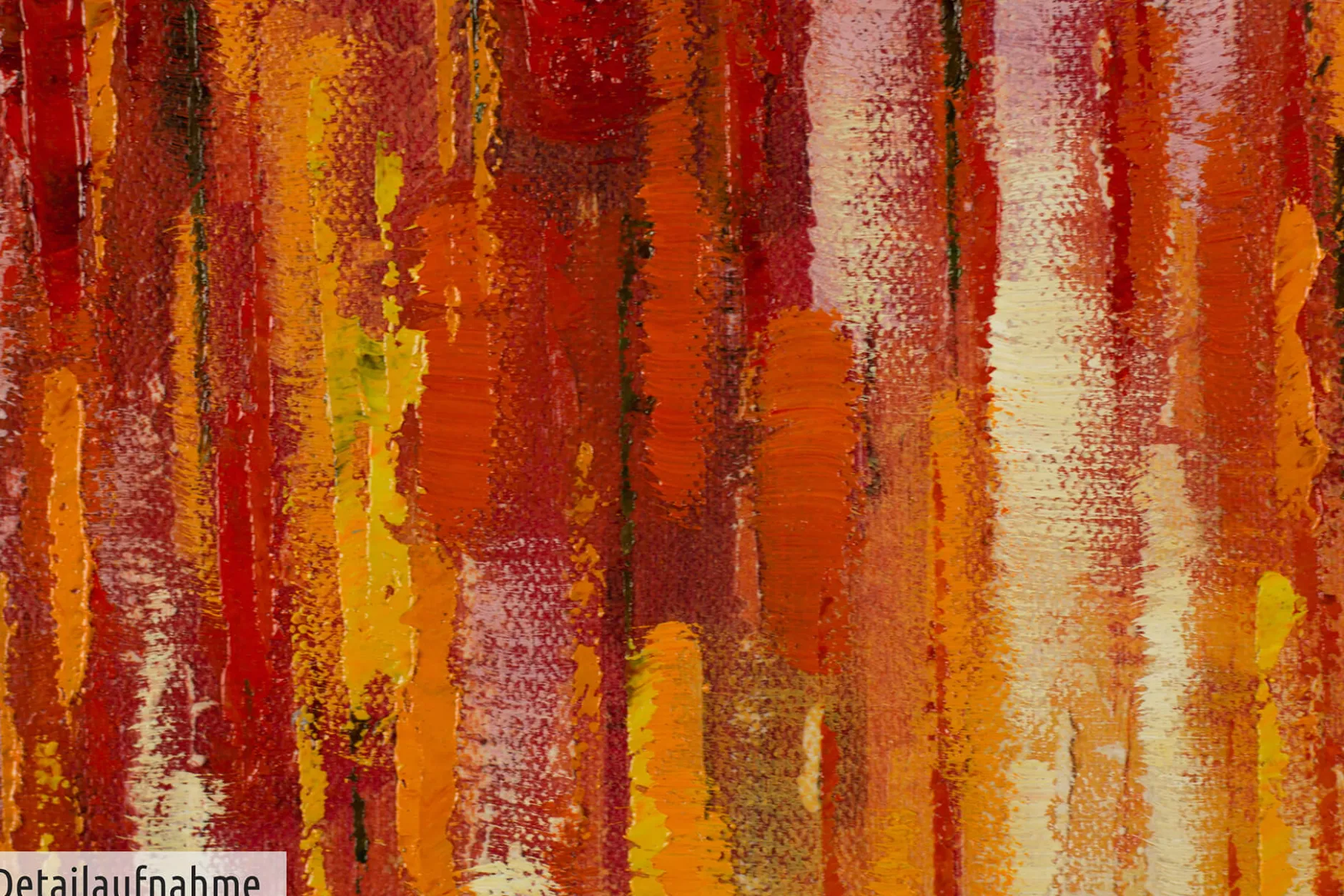Handgemaltes Gemälde 'Deine Wärme' 75x100cm | inkl. Echtheitszertifikat