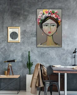 Handgemaltes Gemälde 'Demeter's Daughter' 60x90cm | inkl. Echtheitszertifikat