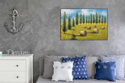 Handgemaltes Gemälde 'Dem Himmel so nah' 90x60cm | inkl. Echtheitszertifikat